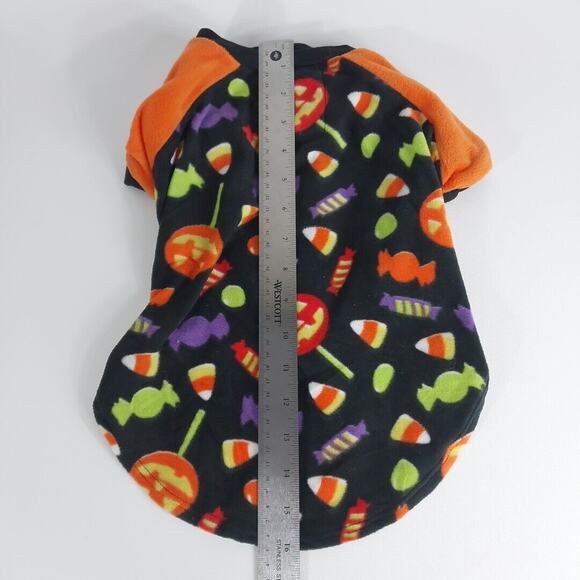 Way to Celebrate Halloween Candy Corn Pajamas for Dog Size Medium 20" To 26" Dog - Picture 3 of 4